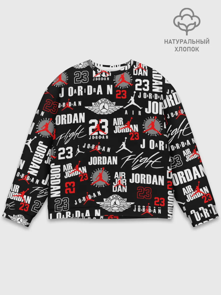 Мужской свитшот базовый / MICHAEL JORDAN LOGOBOMBING