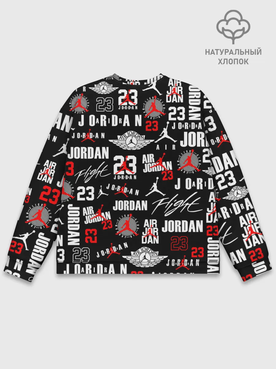 Мужской свитшот базовый / MICHAEL JORDAN LOGOBOMBING