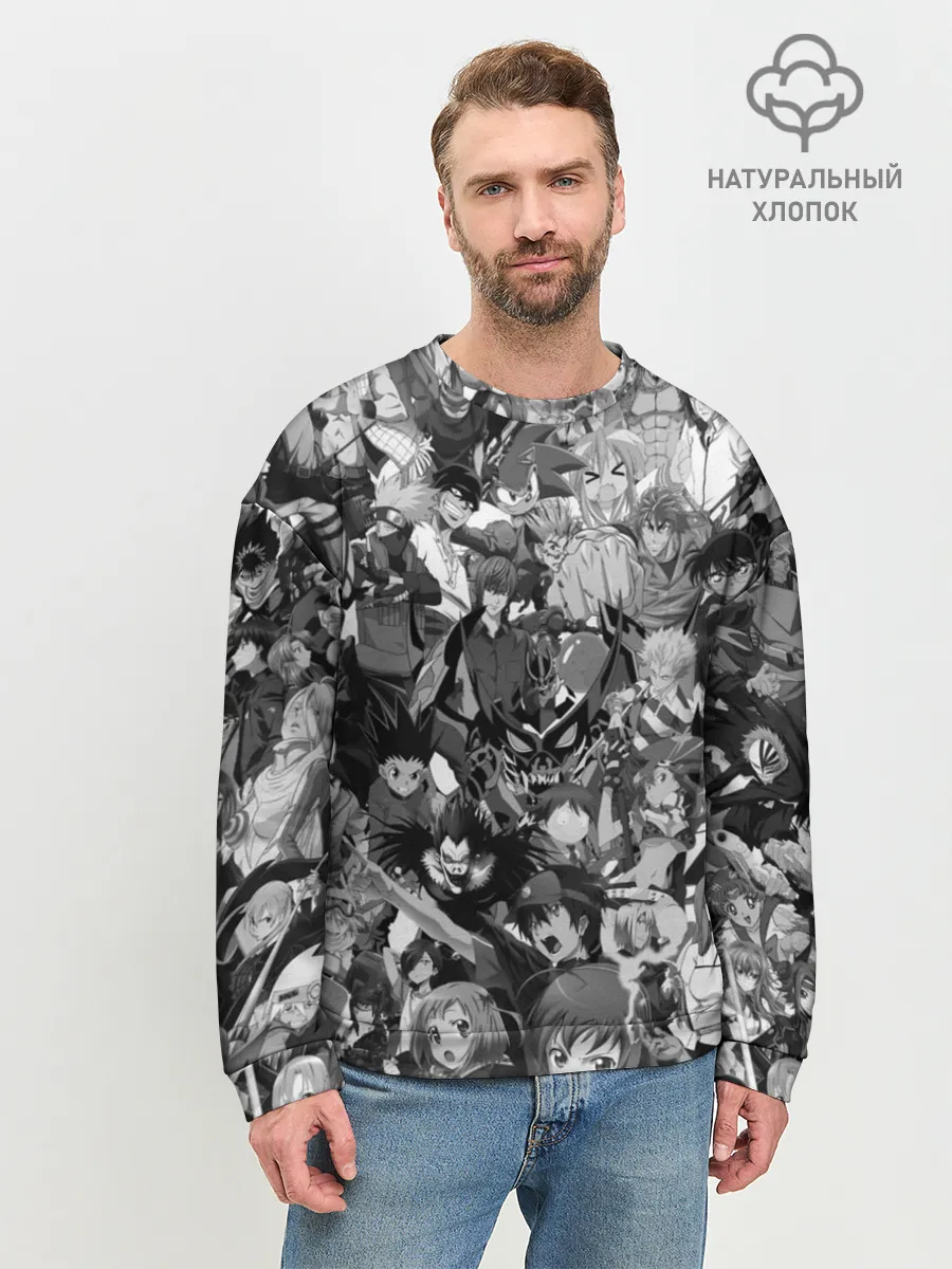 Мужской свитшот базовый / ANIME HEROES