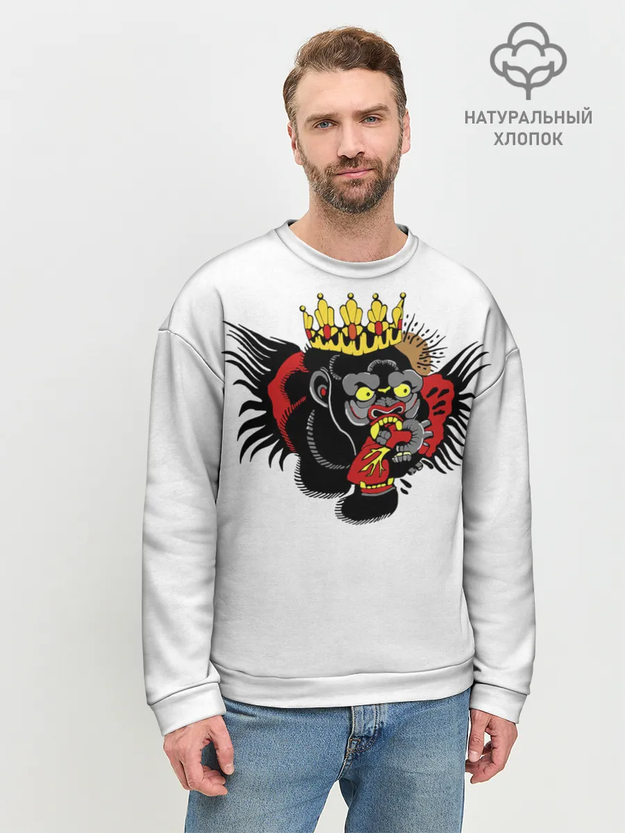 Мужской свитшот базовый / Конор МакГрегор