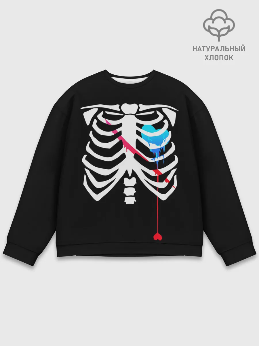 Мужской свитшот базовый / UNDERTALE | АНДЕРТЕЙЛ | САНС