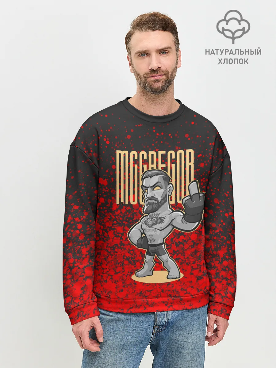 Мужской свитшот базовый / Conor McGregor | Конор МакГрегор