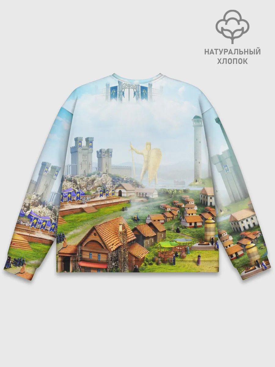 Мужской свитшот базовый / ГЕРОИ МЕЧА И МАГИИ