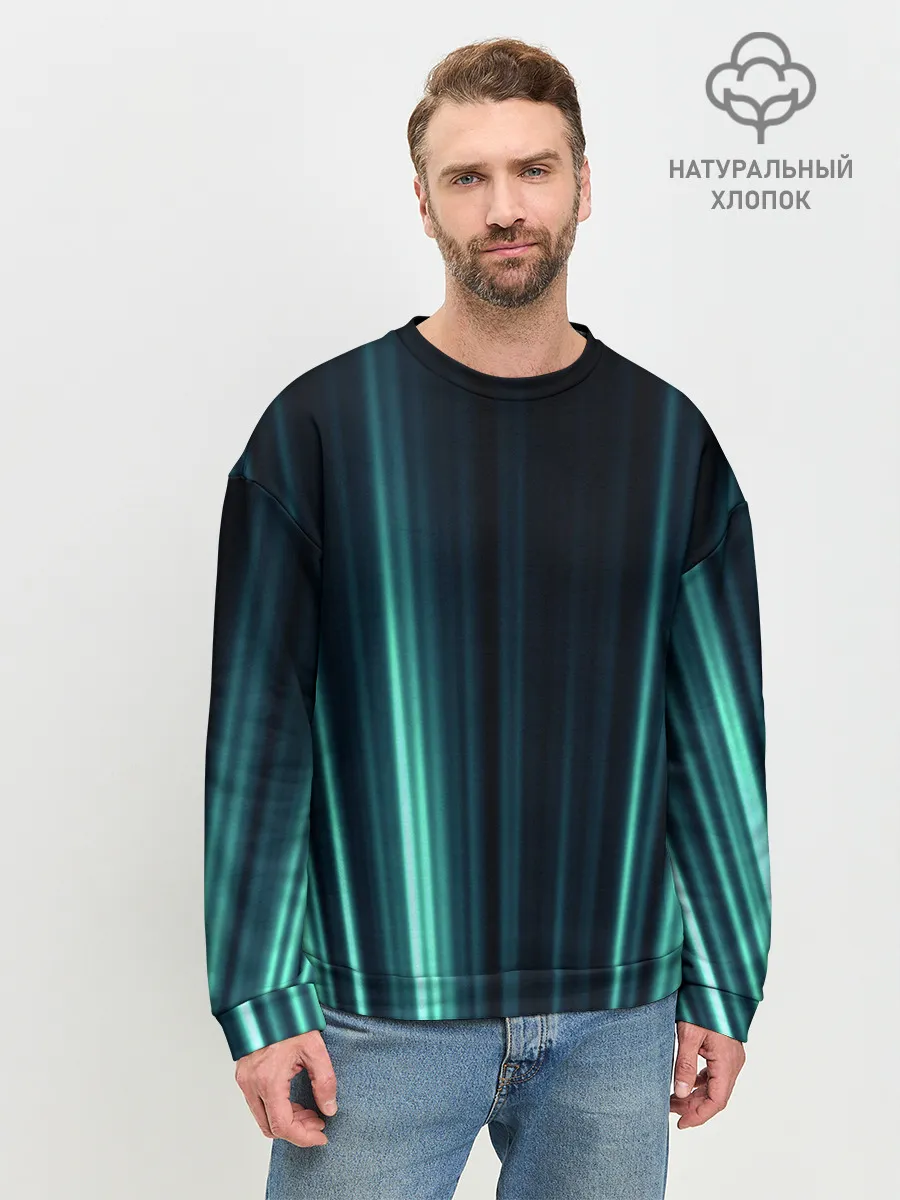 Мужской свитшот базовый / текстура
