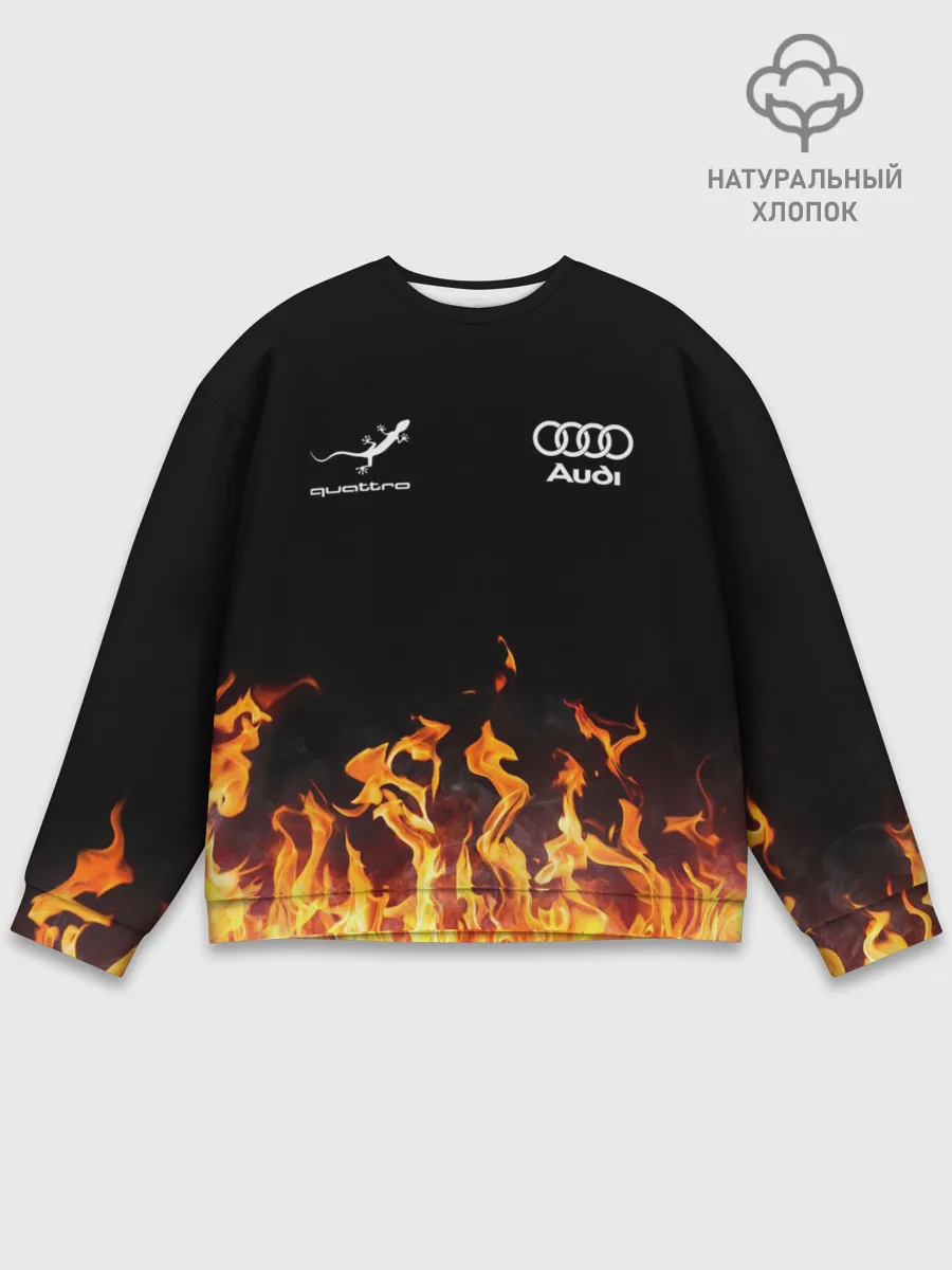 Мужской свитшот базовый / Audi Ауди