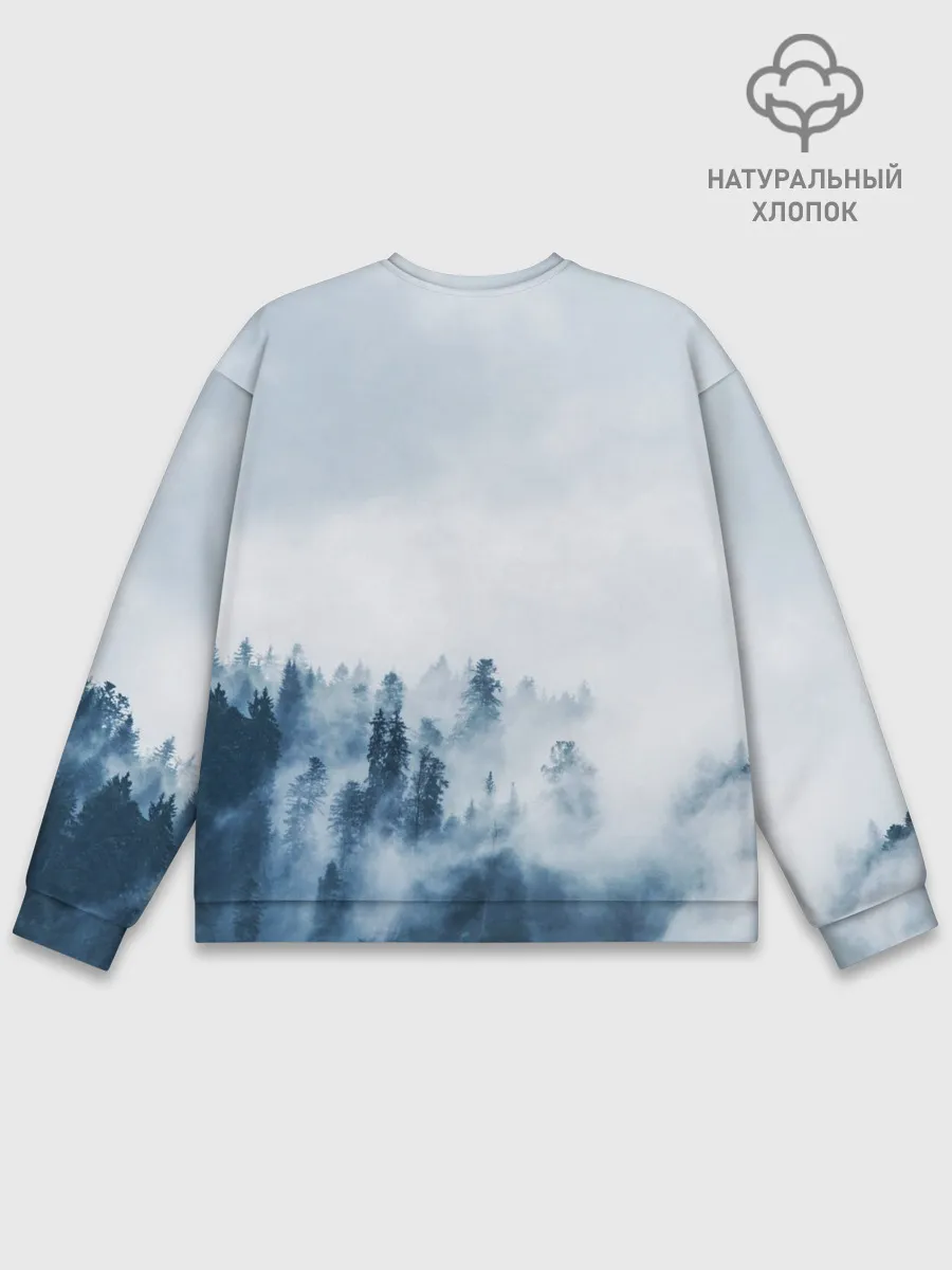 Мужской свитшот базовый / МЫ РУССКИЕ С НАМИ БОГ