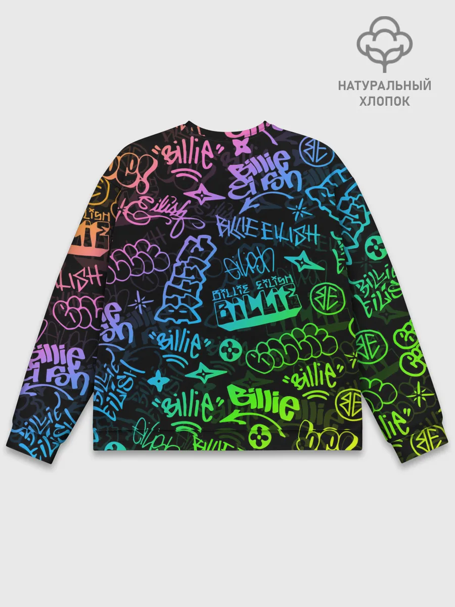 Мужской свитшот базовый / BILLIE EILISH | БИЛЛИ АЙЛИШ