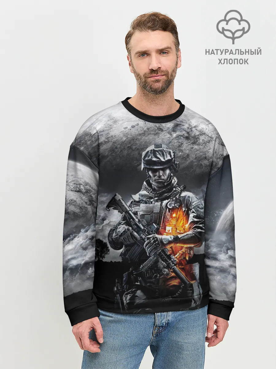 Мужской свитшот базовый / Battlefield
