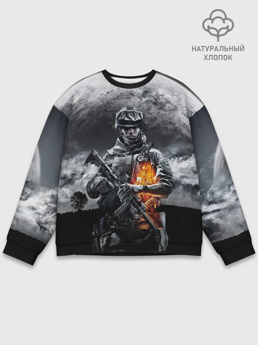 Мужской свитшот базовый / Battlefield
