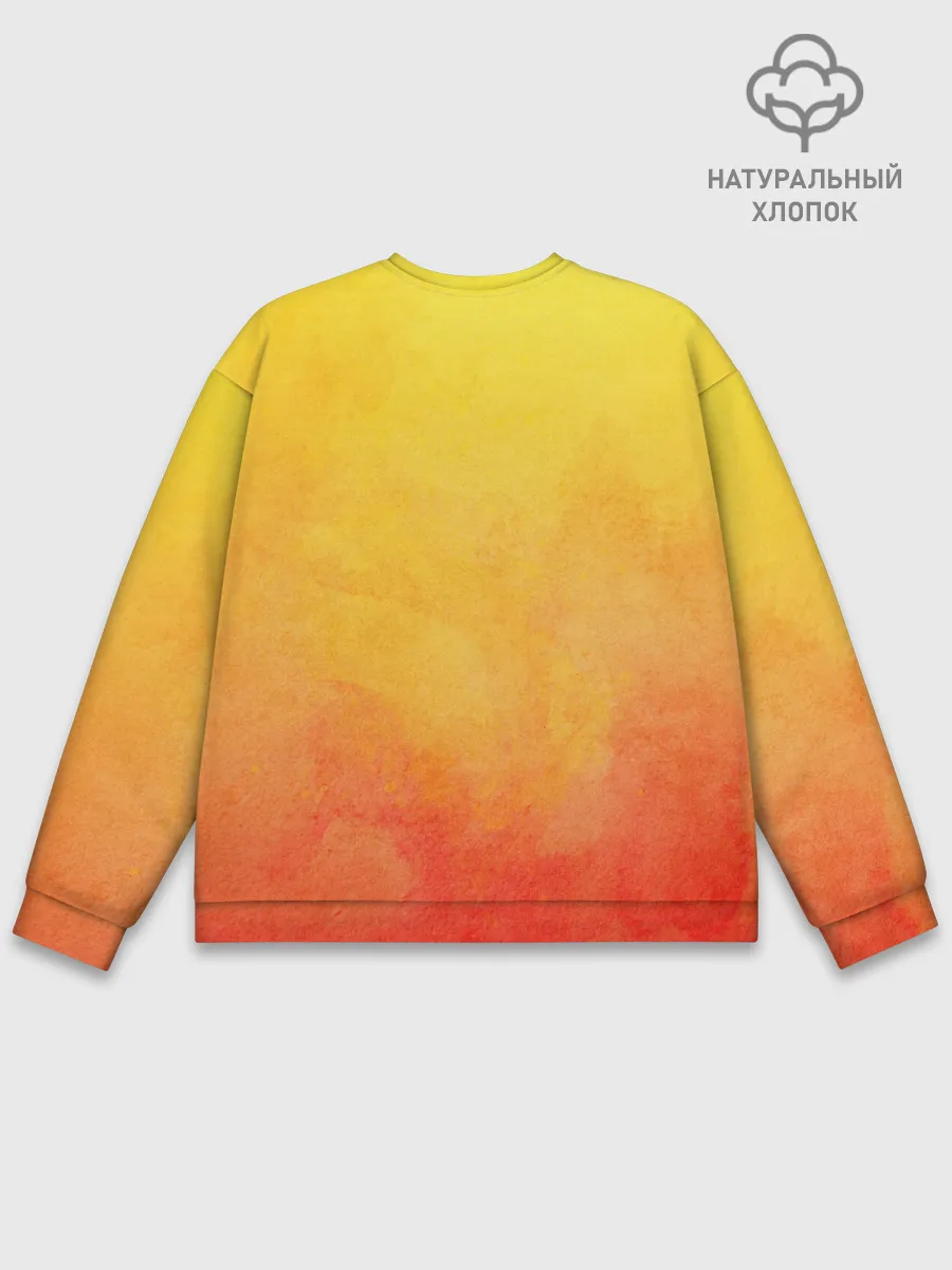 Мужской свитшот базовый / Be your own Superhero