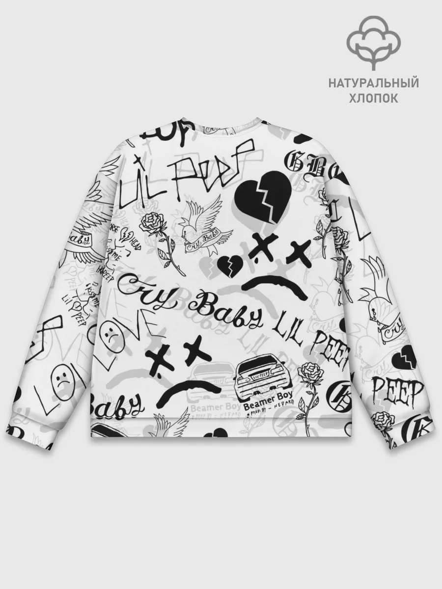 Мужской свитшот базовый / LIL PEEP