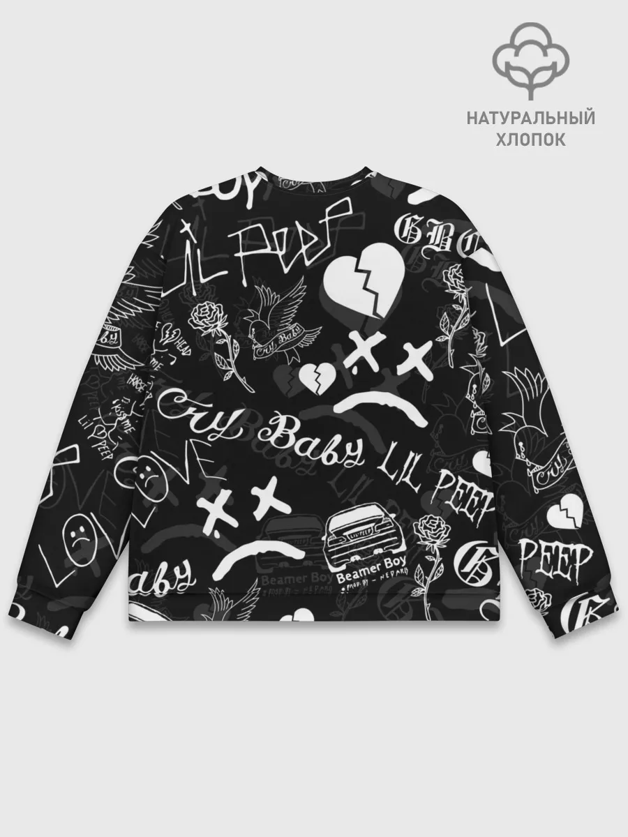 Мужской свитшот базовый / LIL PEEP