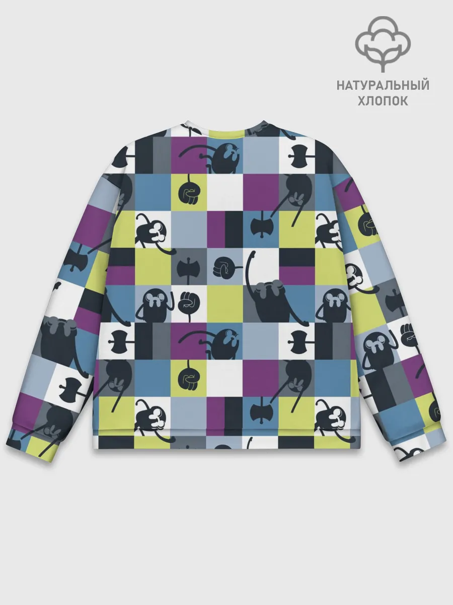 Мужской свитшот базовый / Время приключений