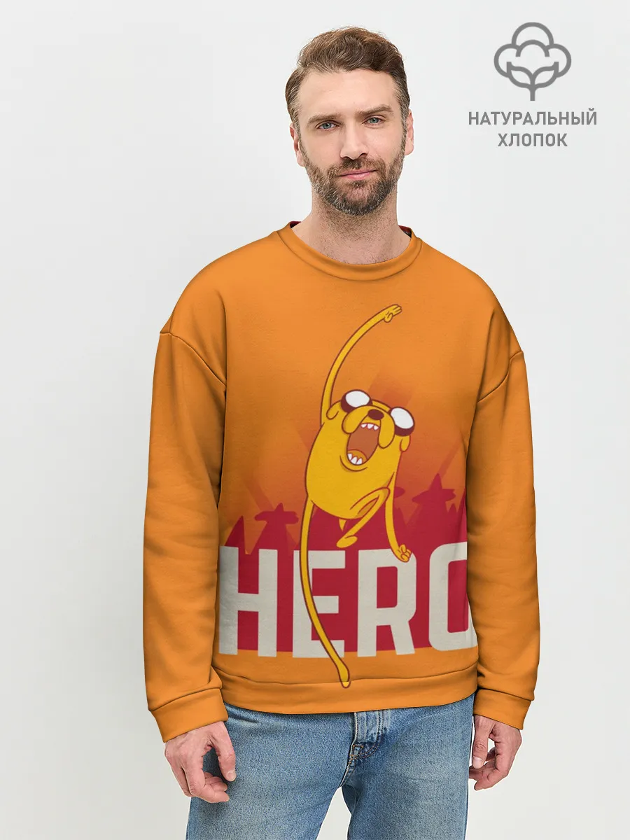 Мужской свитшот базовый / HERO.Джейк