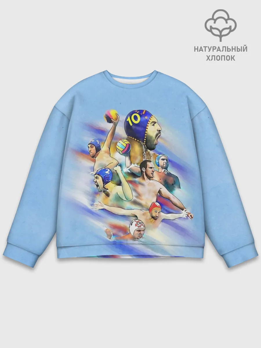 Мужской свитшот базовый / Water polo players