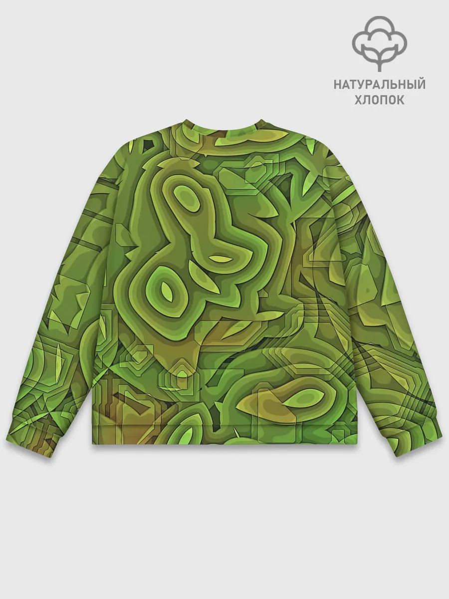 Мужской свитшот базовый / Необычный камуфляж