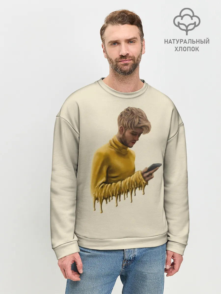 Мужской свитшот базовый / Lil Peep