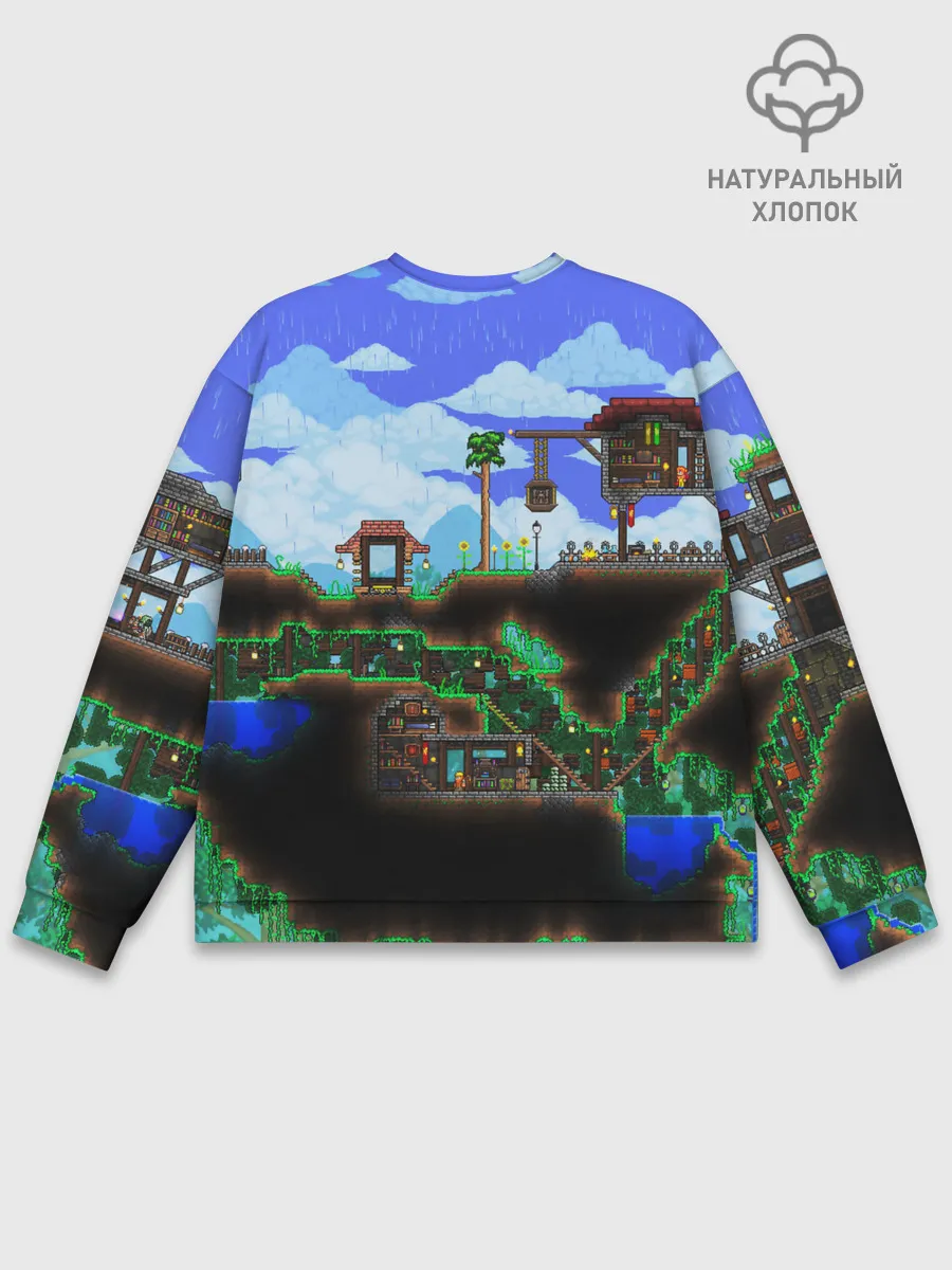 Мужской свитшот базовый / TERRARIA EXCLUSIVE
