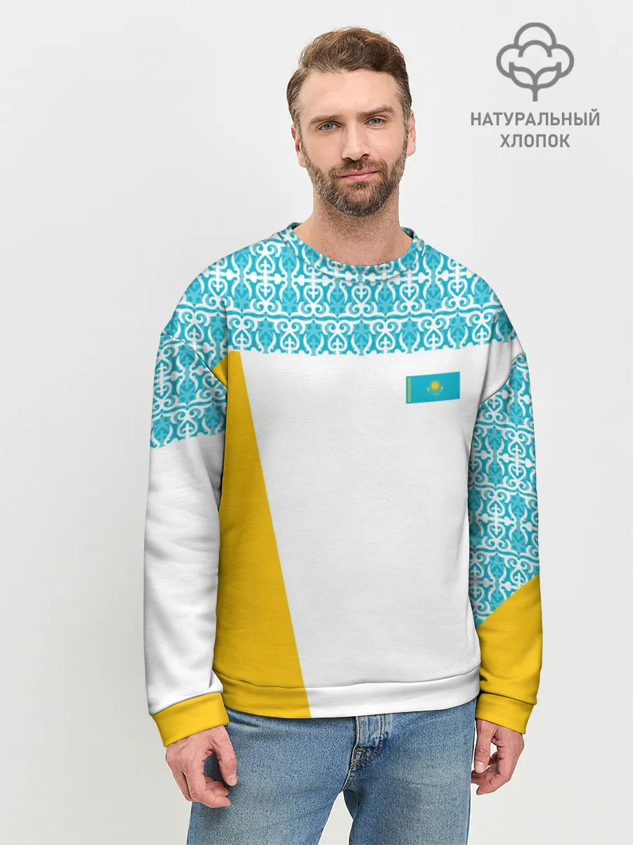 Мужской свитшот базовый / Казахстан Форма