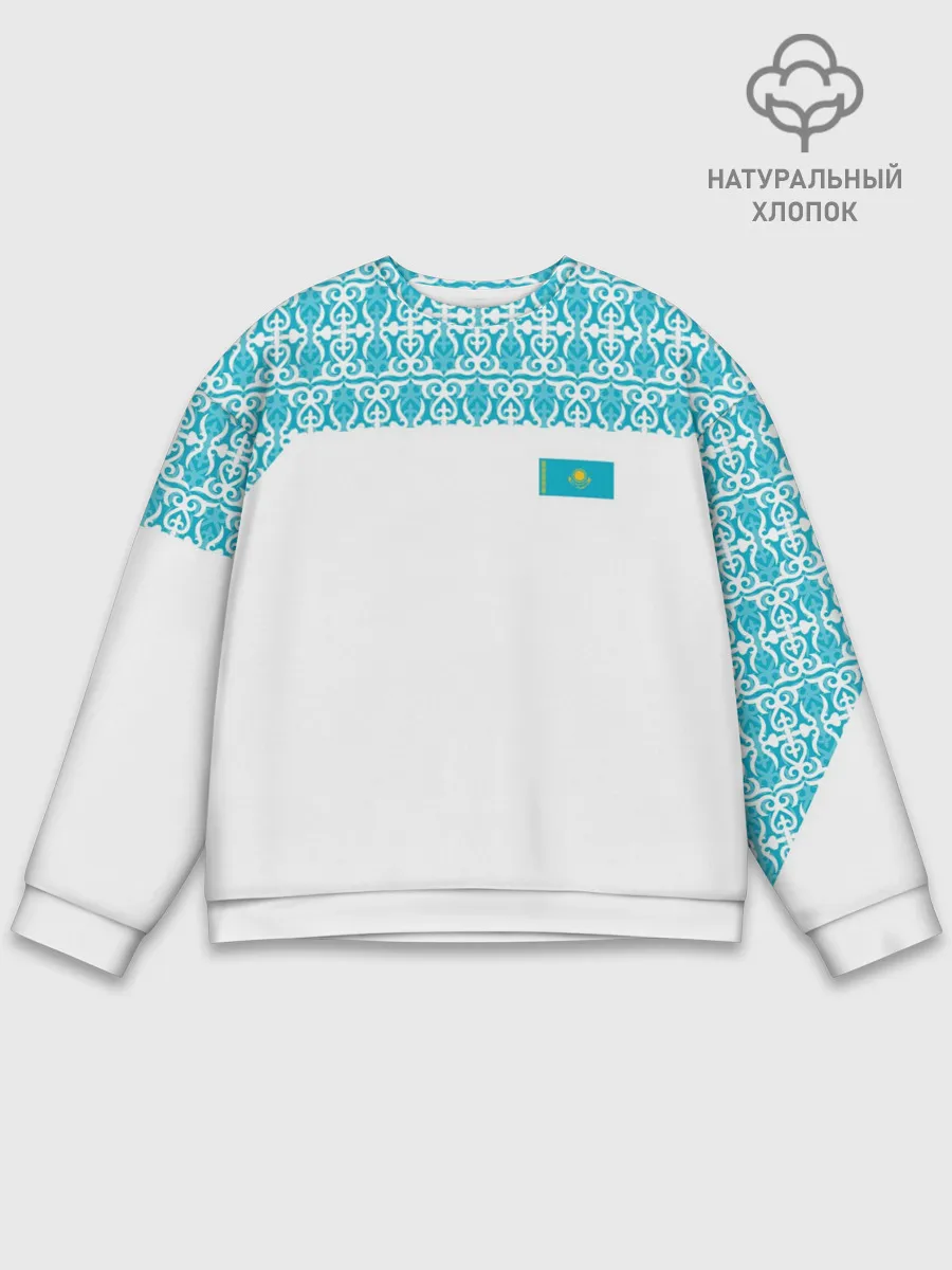 Мужской свитшот базовый / Казахстан Форма