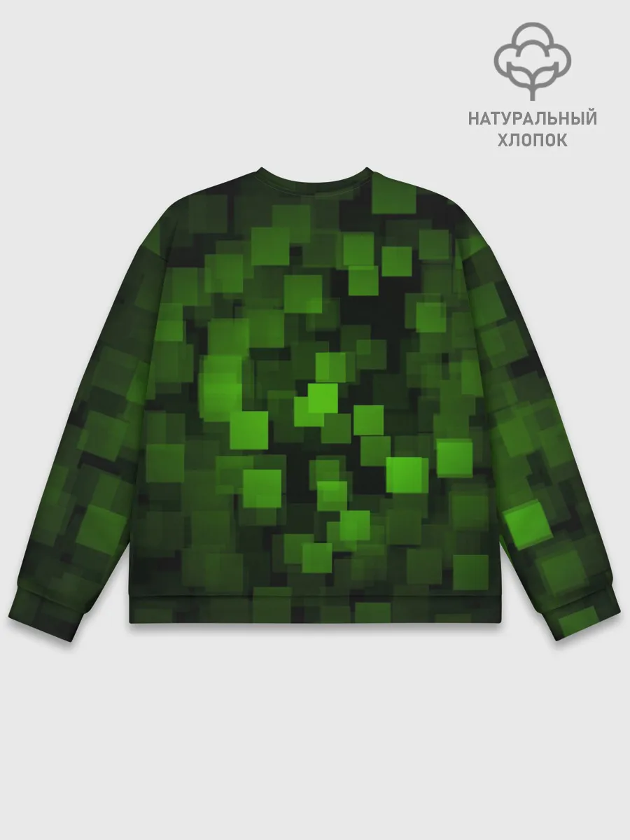 Мужской свитшот базовый / Minecraft / Майнкрафт
