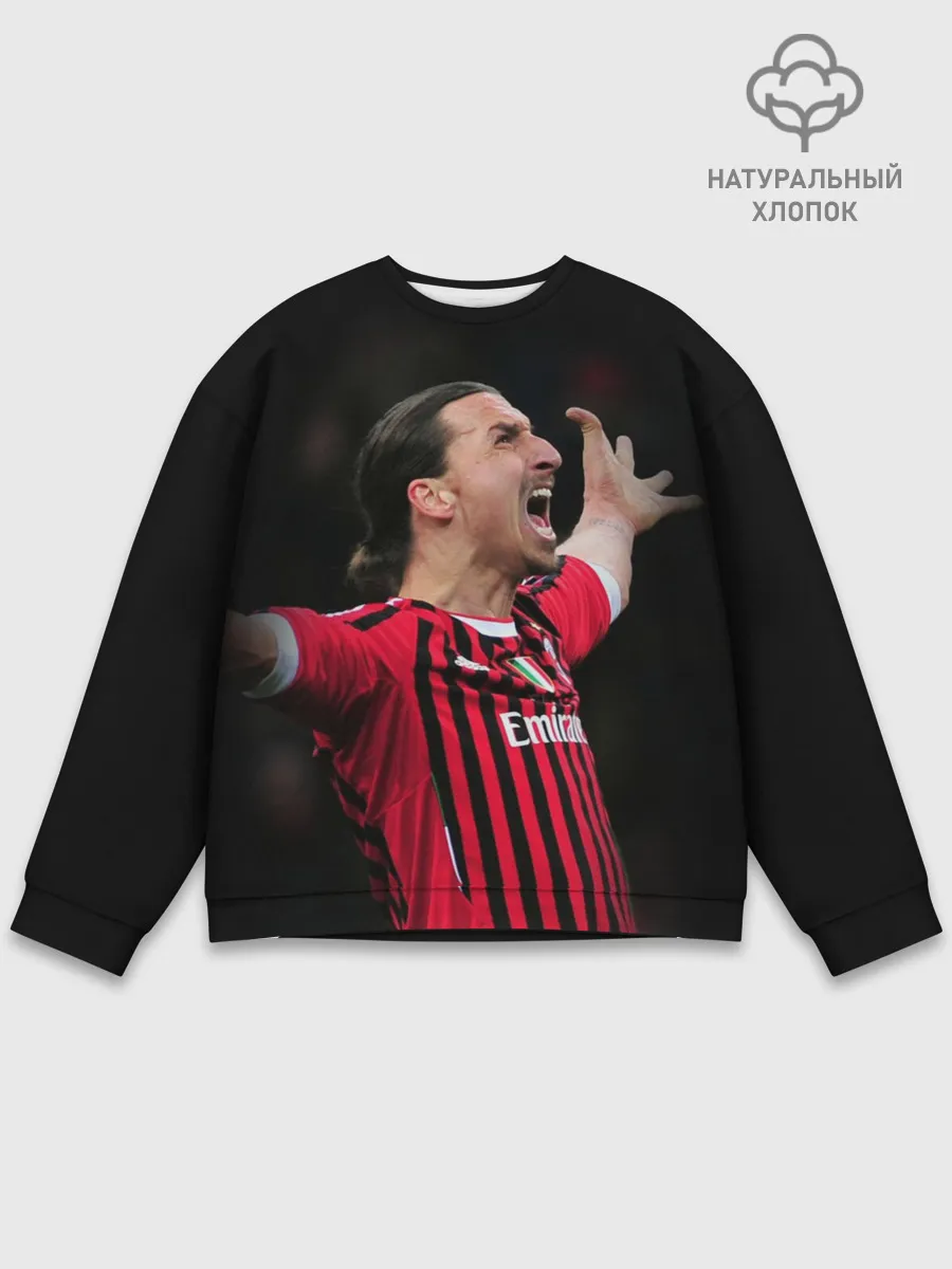 Мужской свитшот базовый / Златан Ибрагимович