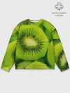 Мужской свитшот базовый / Зеленый киви