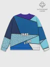Мужской свитшот базовый / Finn&Jake. Geometric