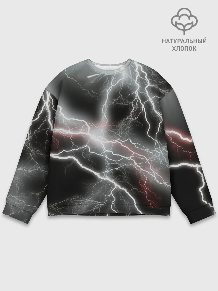 Мужской свитшот базовый / молния