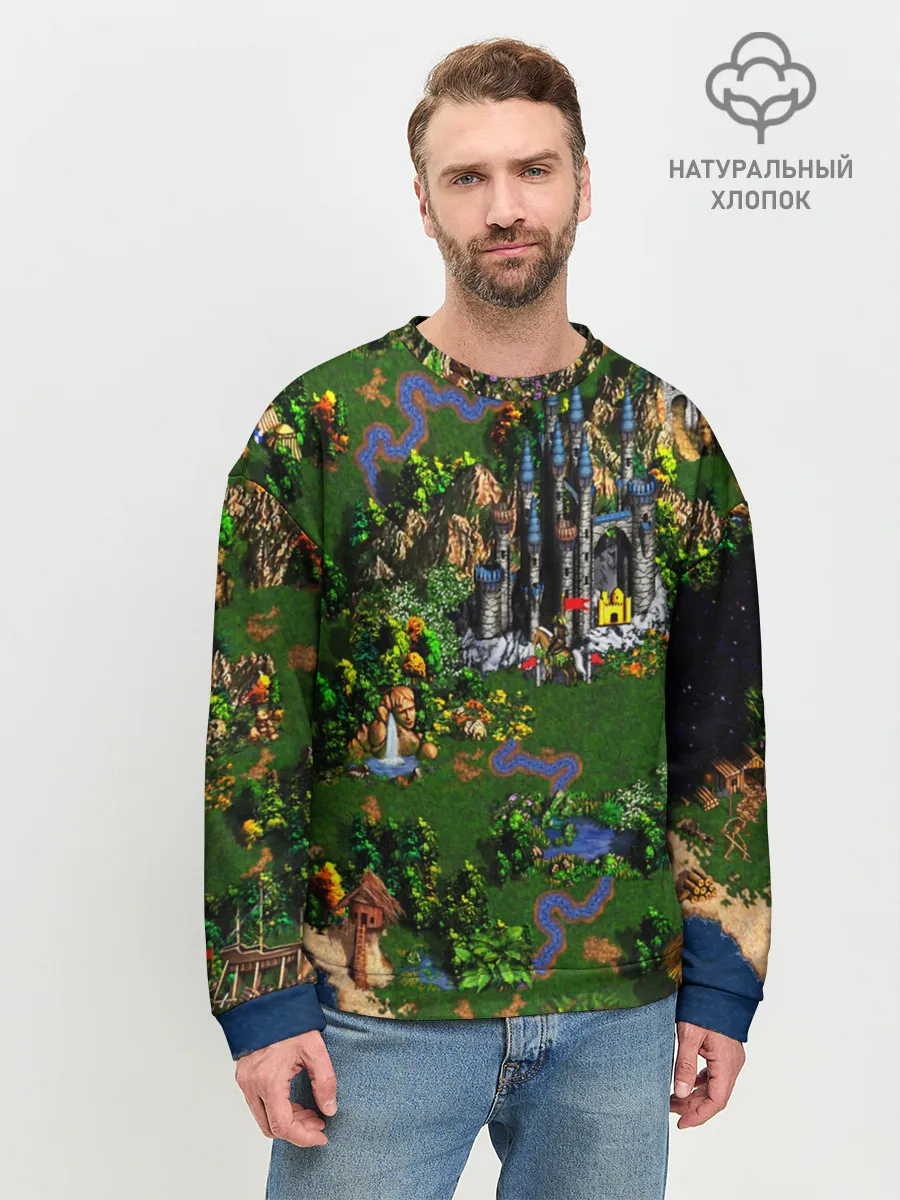Мужской свитшот базовый / Heroes of Might and Magic