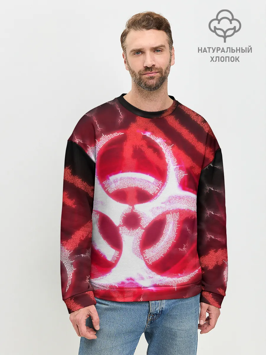 Мужской свитшот базовый / Plague Inc ShB
