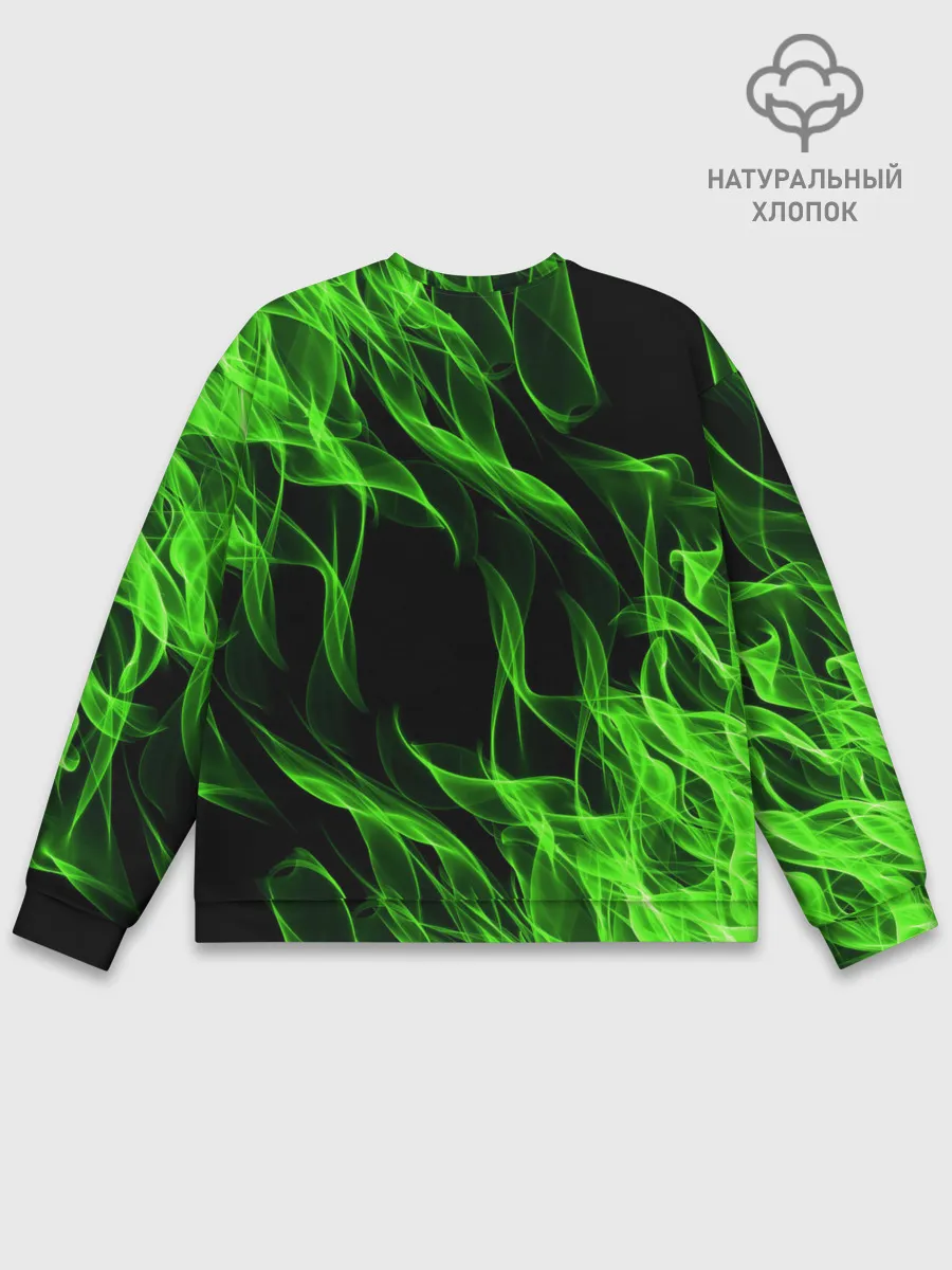 Мужской свитшот базовый / TOXIC FLAME