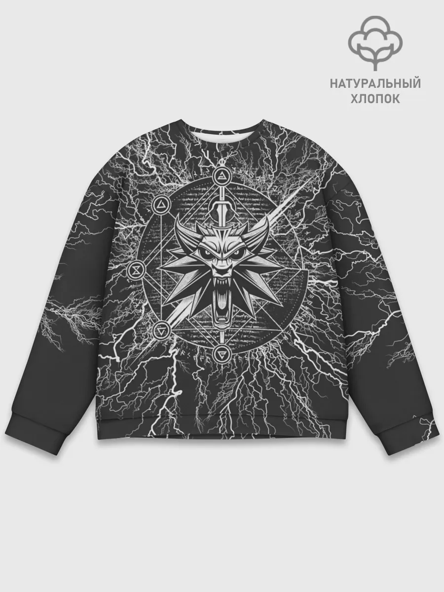 Мужской свитшот базовый / The Witcher