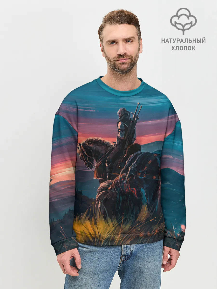 Мужской свитшот базовый / The Witcher