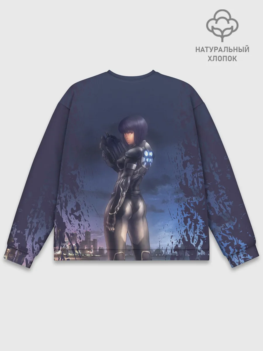 Мужской свитшот базовый / Призрак в доспехах