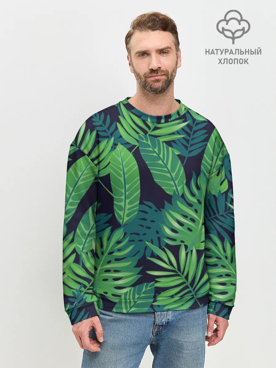 Мужской свитшот базовый / Тропики