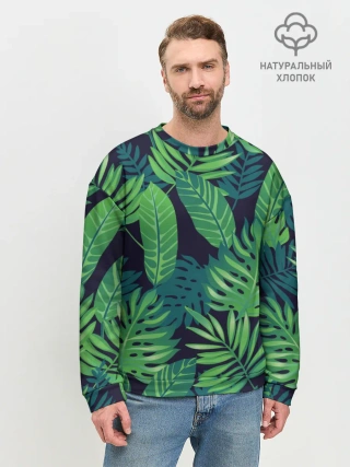 Мужской свитшот базовый / Тропики