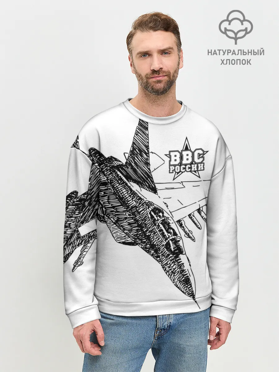 Мужской свитшот базовый / ВВС России