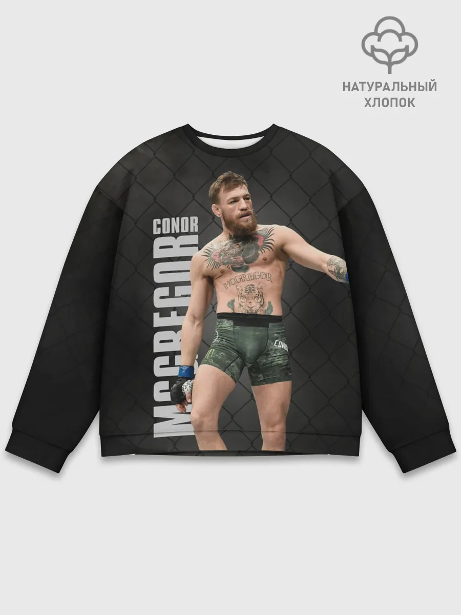 Мужской свитшот базовый / Конор МакГрегор