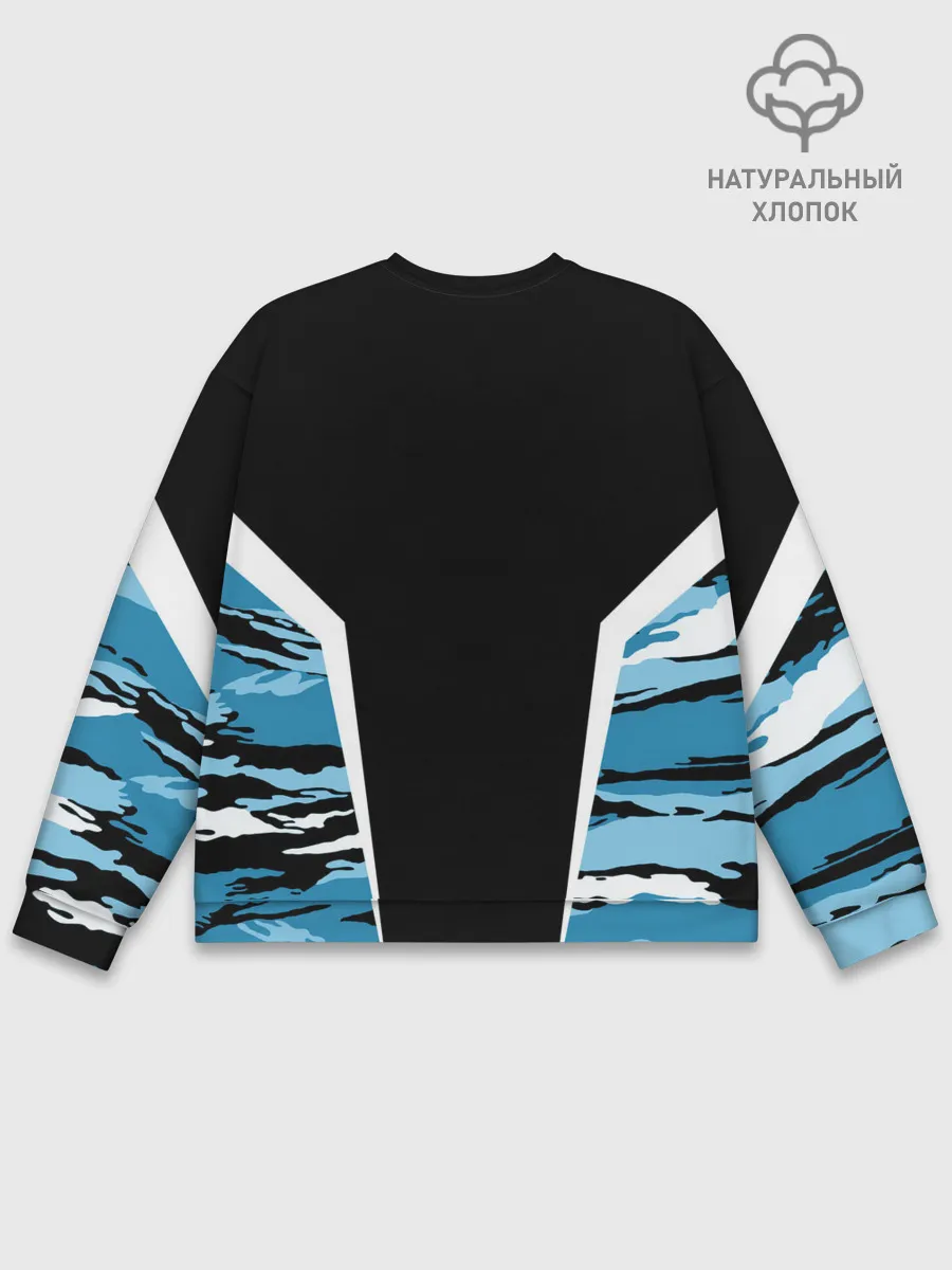 Мужской свитшот базовый / Камуфляж ВДВ