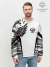 Мужской свитшот базовый / Камуфляж Россия