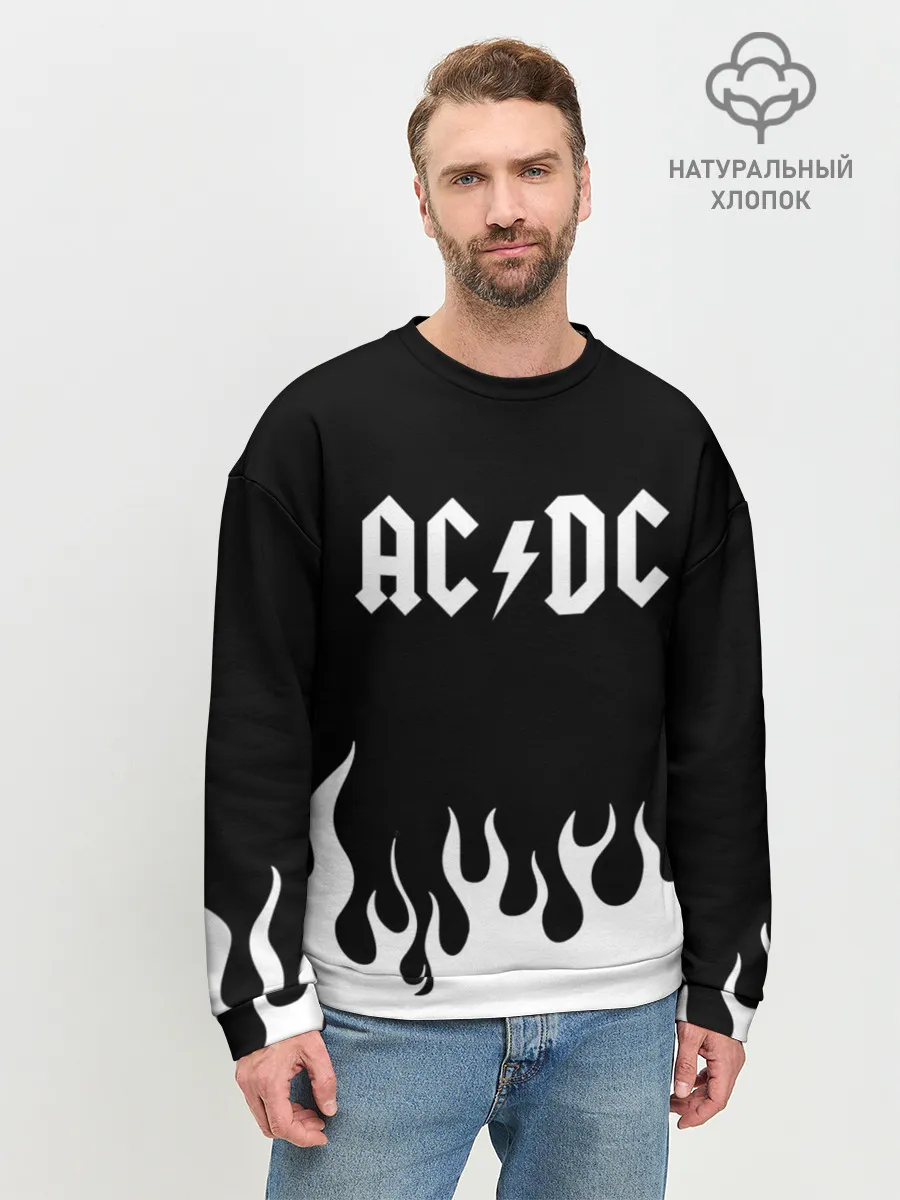 Мужской свитшот базовый / AC DC