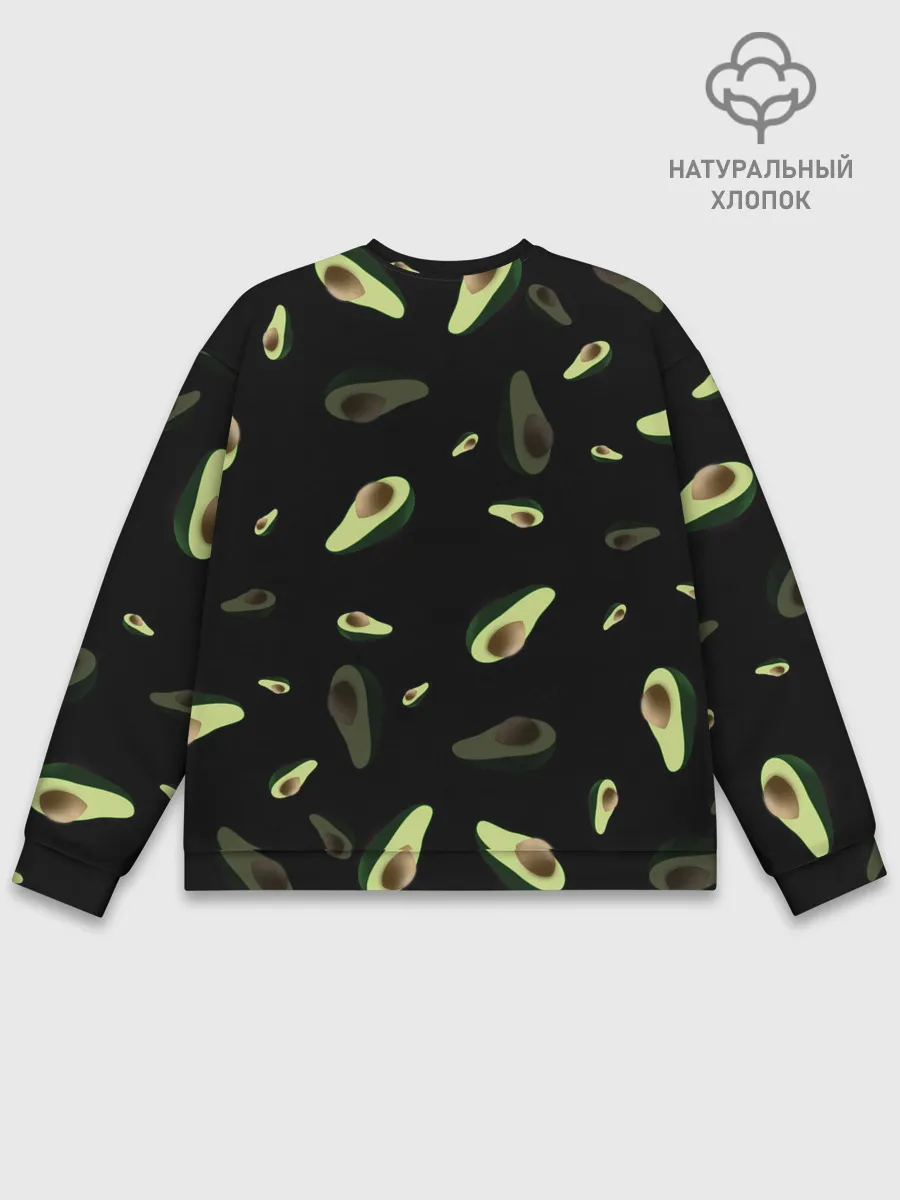 Мужской свитшот базовый / Авокадо