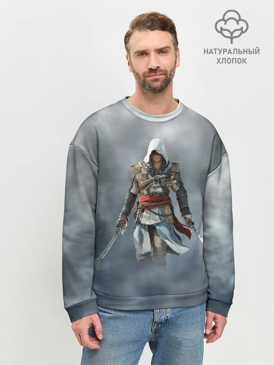Мужской свитшот базовый / ASSASSINS CREED.