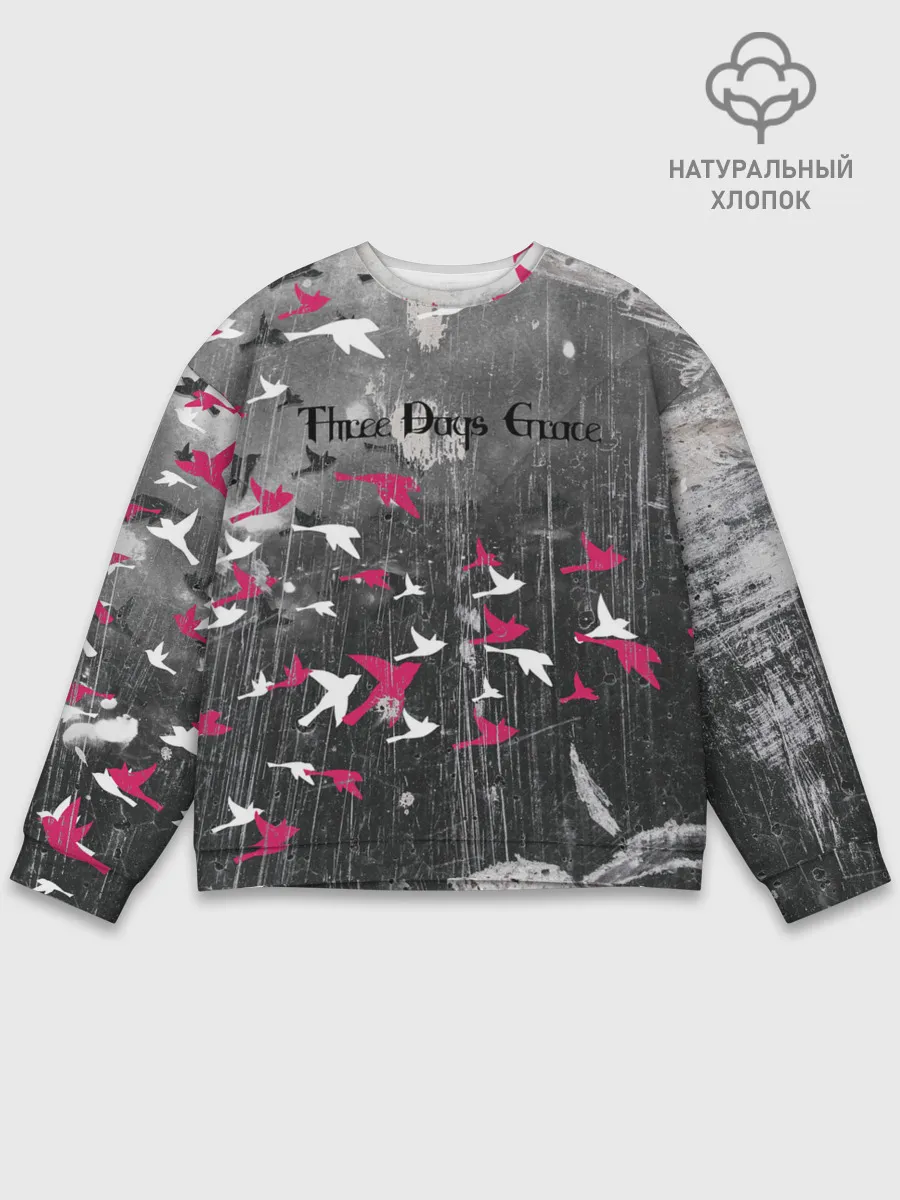 Мужской свитшот базовый / Three Days Grace art