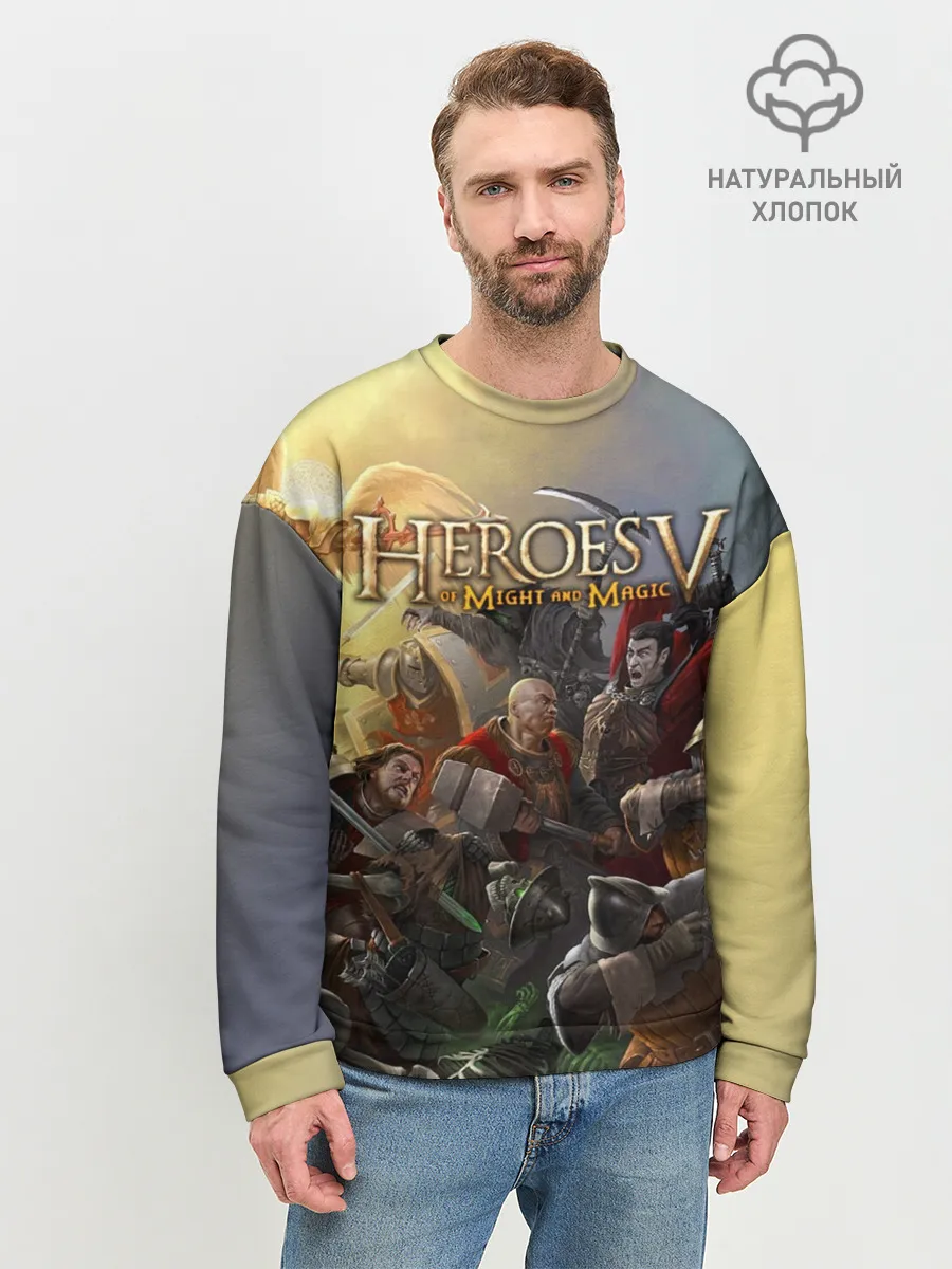 Мужской свитшот базовый / Heroes of Might and Magic