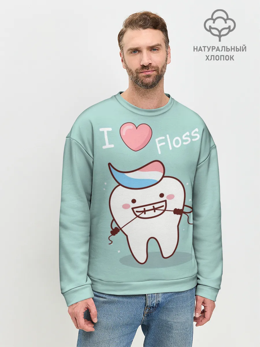 Мужской свитшот базовый / Tooth