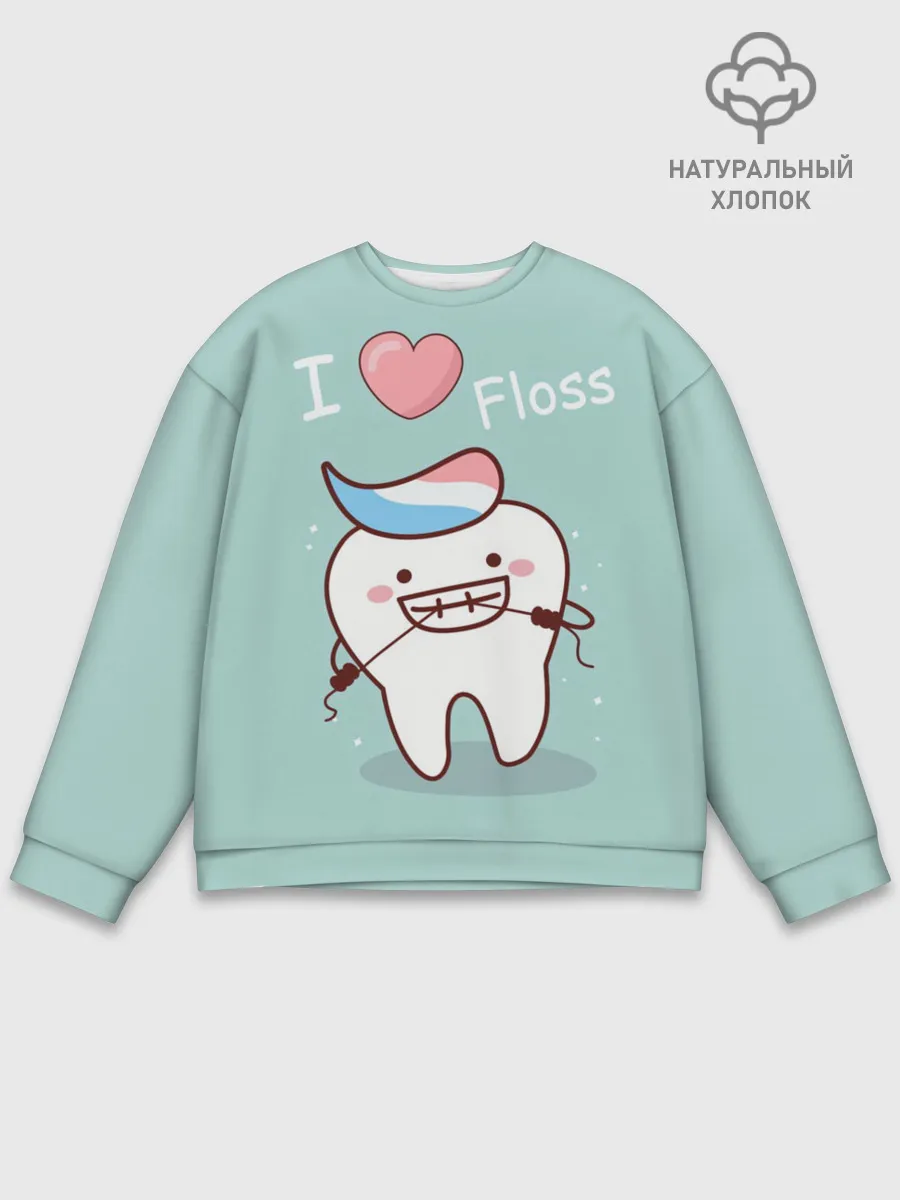 Мужской свитшот базовый / Tooth