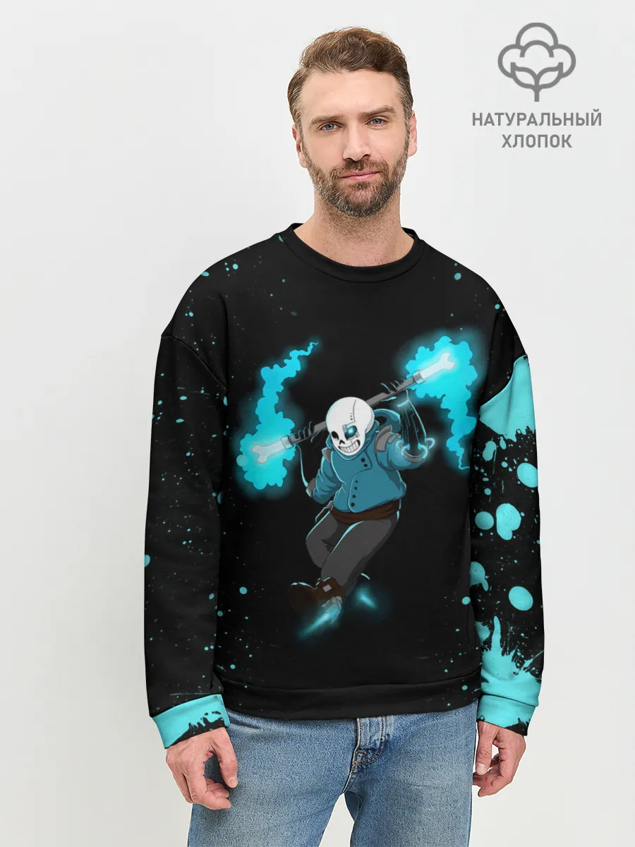 Мужской свитшот базовый / Undertale