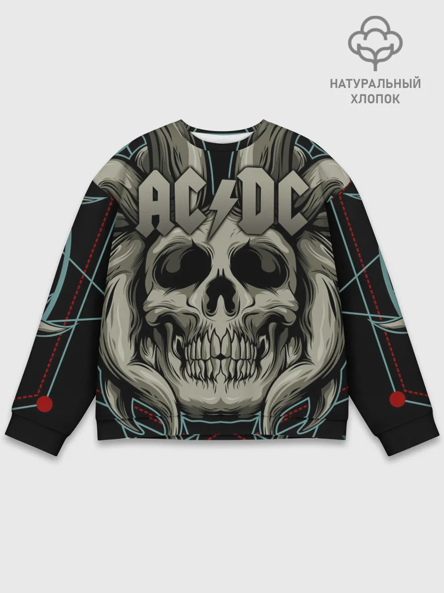 Мужской свитшот базовый / AC/DC